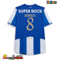 Camisa de Futebol Porto Victor Froholdt #8 Equipamento Principal 2025-26 Manga Curta